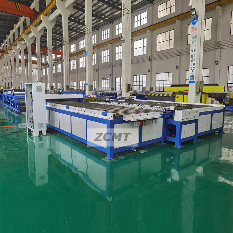 ZCJX Auto Fabrication Making Machine for HVAC Duct Equipment U Shape Duct Production Line 5 Square Ducts Construction Industries