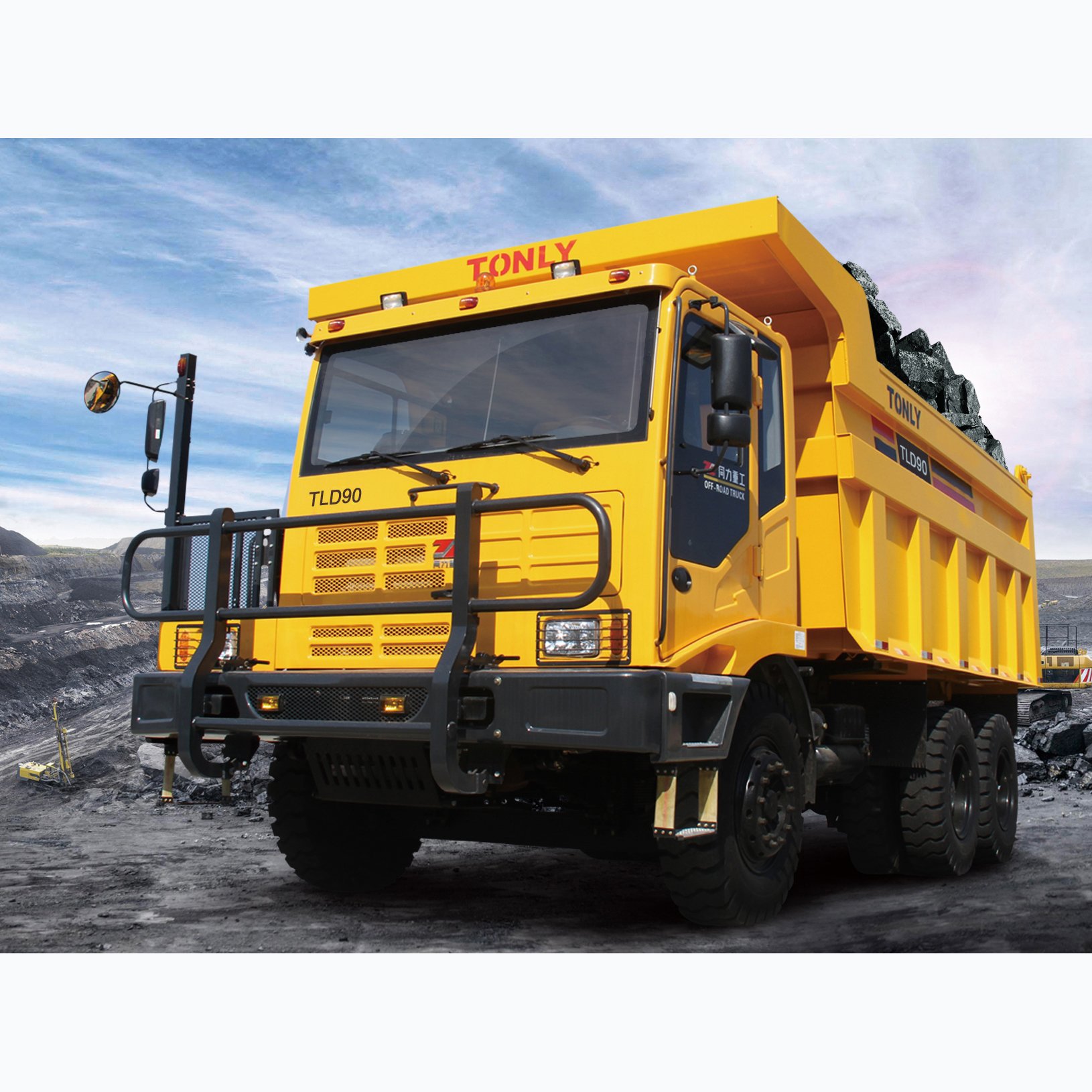 TLD Series TLD65 TLD90 Off-road Wide-body Dump Truck