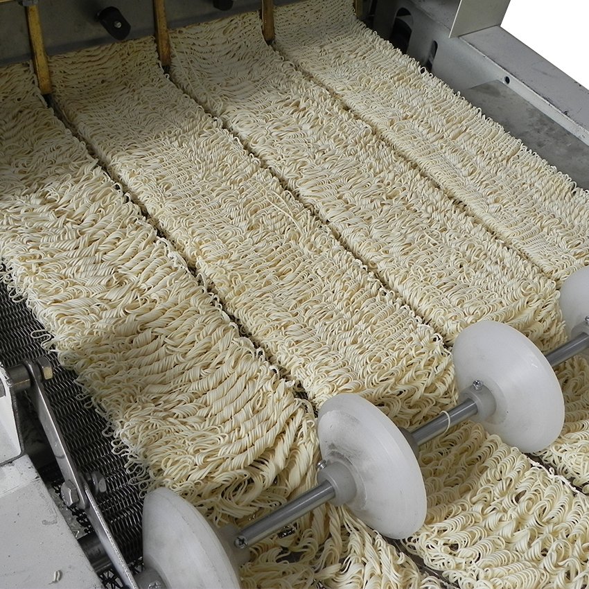 Click Full Auto Big Capacity Indomie Producing Machine Factory Plant