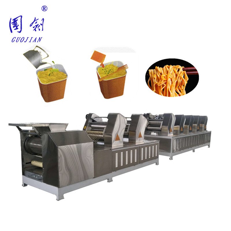 Click Full Auto Big Capacity Indomie Producing Machine Factory Plant