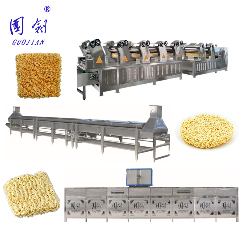 Click Full Auto Big Capacity Indomie Producing Machine Factory Plant