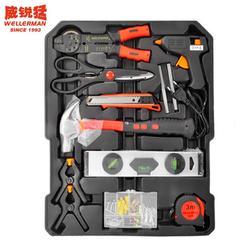 Hot Sales 399pcs Box Case With 9pcs Combination Wrench Socket Spanner Set Mechanical Tools Set Kit