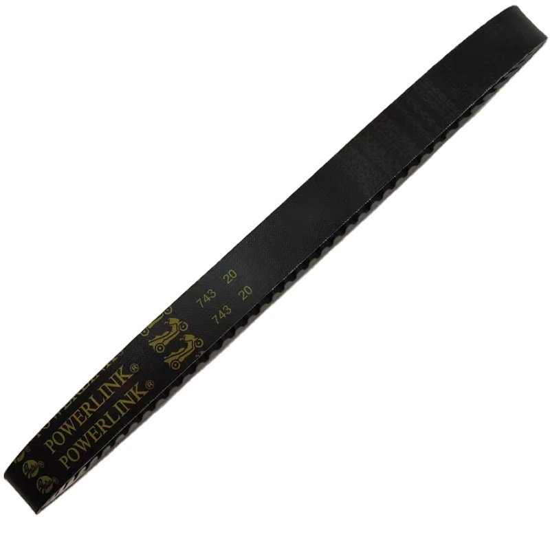 Wholesale High Quality Motorcycle GY6125 Transmission Belt 743*20 Scooter Wear-Resistant Transmission V-Belt