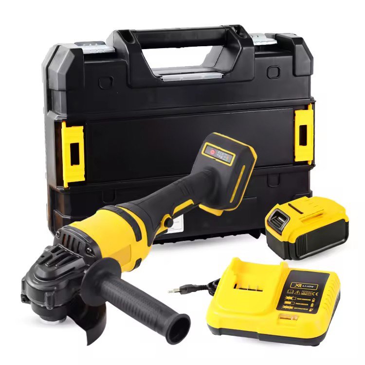 Variable Speed Power Tools Versatile Accessories Cordless Angle Grinder Durable Lithium Power Tool Kit