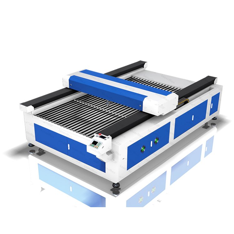Hot selling 300w 180w 150w hybrid co2 laser cutting machine for mdf iron stainless steel rubber pcv leather cardboard