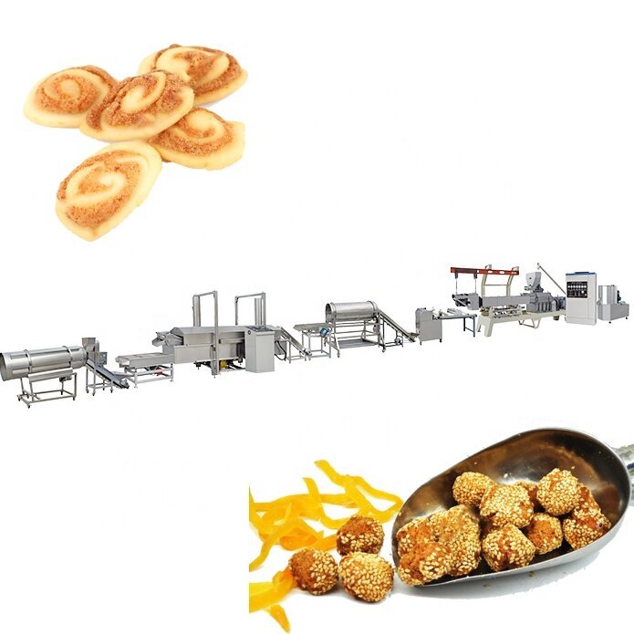 Chips Production Line for Sale Tortilla Fried Snack Food Making Equipment
