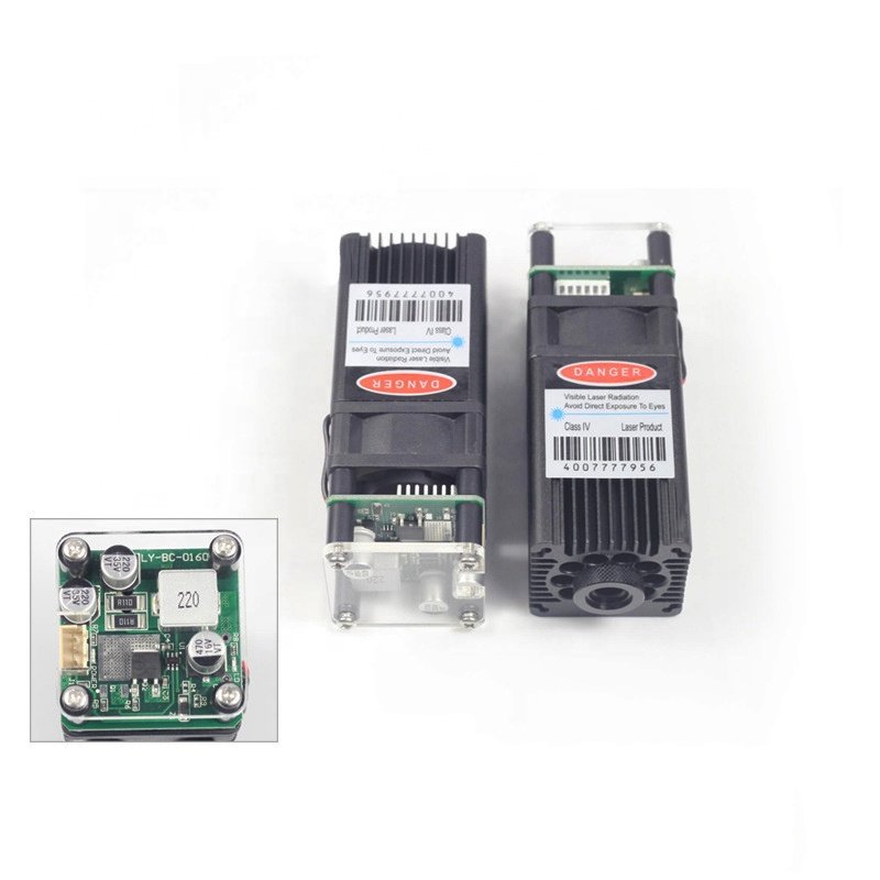 Spot Powerful 15W Engraving Laser Module 450nm Focus Adjustable High-power Laser Engraving Head CNC