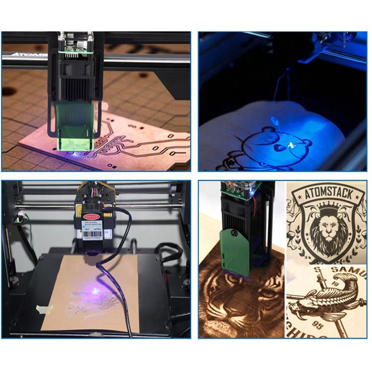 Spot Powerful 15W Engraving Laser Module 450nm Focus Adjustable High-power Laser Engraving Head CNC