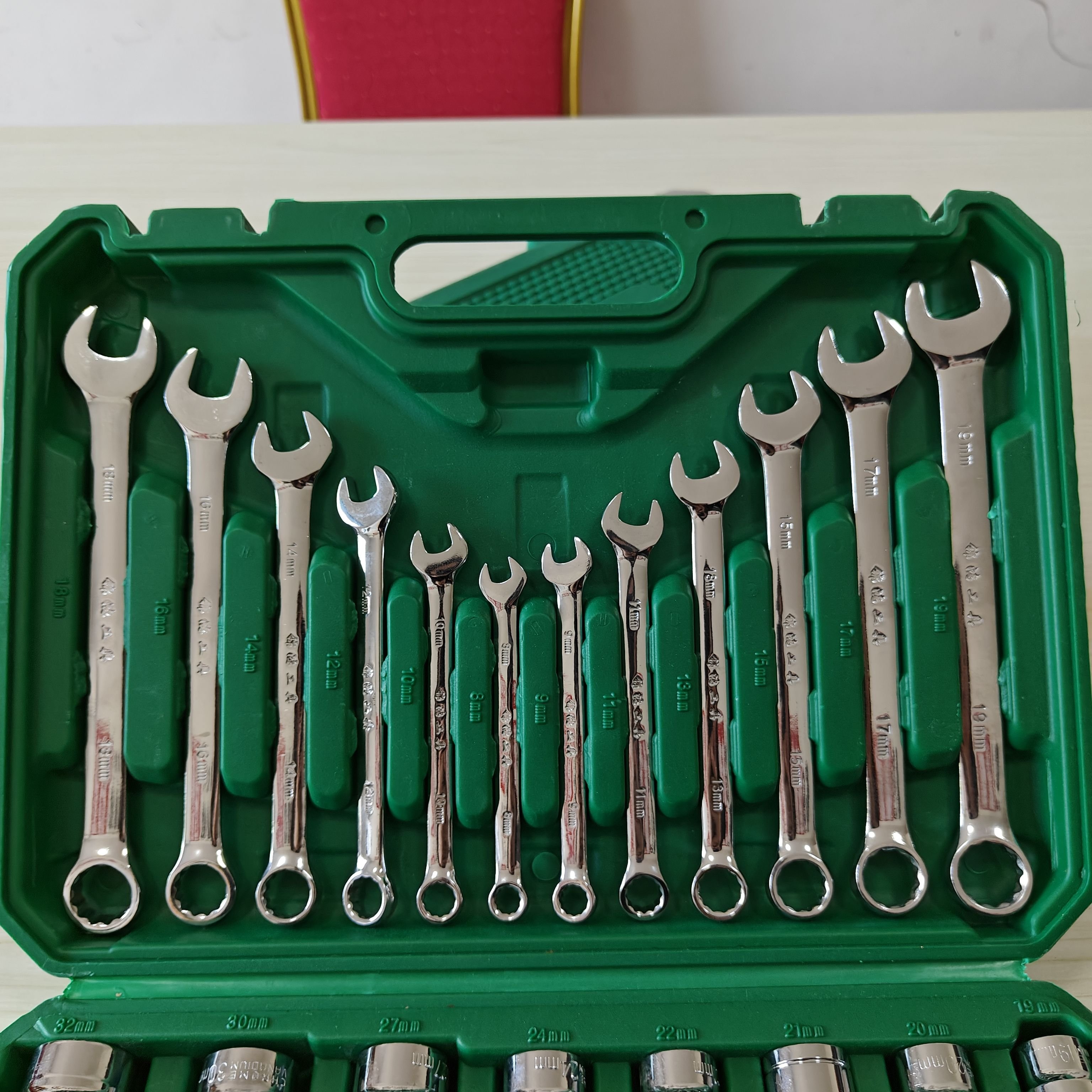 37pcs Car Repair Tool Set Socket Ratchet Wrench Hand Maintenance Kits Toolbox Socket Set Universal Joint Accessory