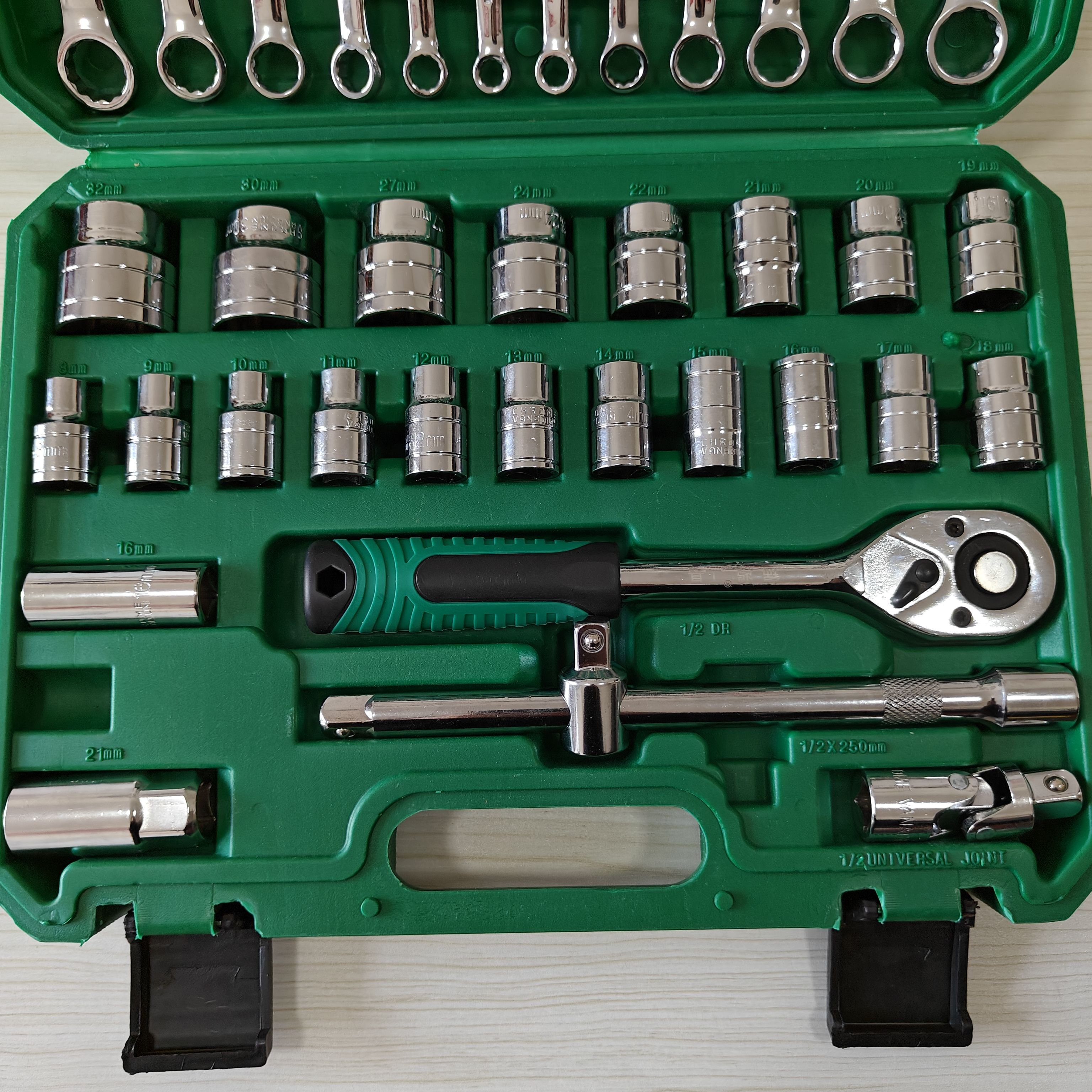 37pcs Car Repair Tool Set Socket Ratchet Wrench Hand Maintenance Kits Toolbox Socket Set Universal Joint Accessory