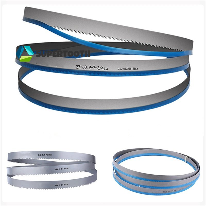 M42 Alloy Steel Bimetal Bandsaw Blade 1/2in Industrial Grade Laser Welded Saw Blade with Different Tooth Types OEM Supported