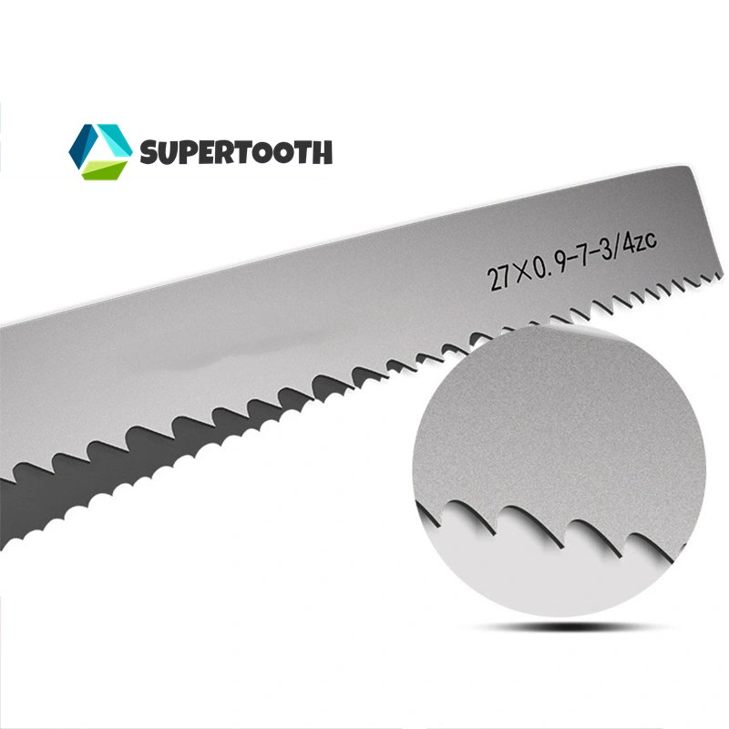 M42 Alloy Steel Bimetal Bandsaw Blade 1/2in Industrial Grade Laser Welded Saw Blade with Different Tooth Types OEM Supported
