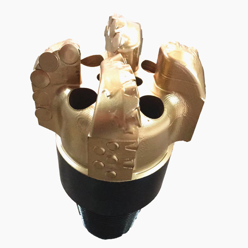 PDC BIT 6 1/2" 4 BLADES PDC MATRIX BODY 3 1/2"API REG API for Water Well Drilling