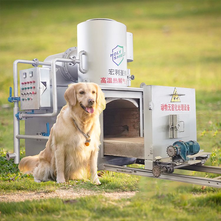 Non-smoking Animal Breeding Centers Small Incinerator Chicken Pet Crematorium Waste Management Equipment