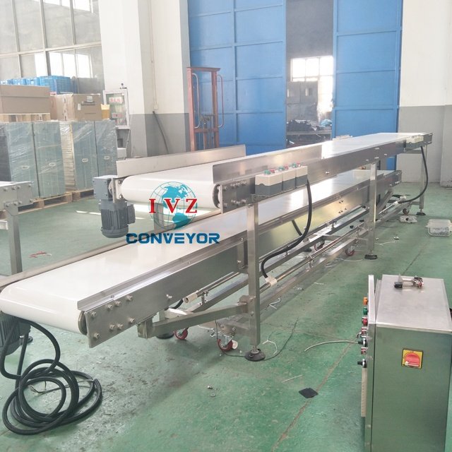 IVZ PVC Belt Conveyor For Biscuit Transmission