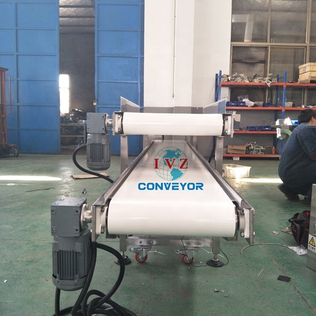 IVZ PVC Belt Conveyor For Biscuit Transmission