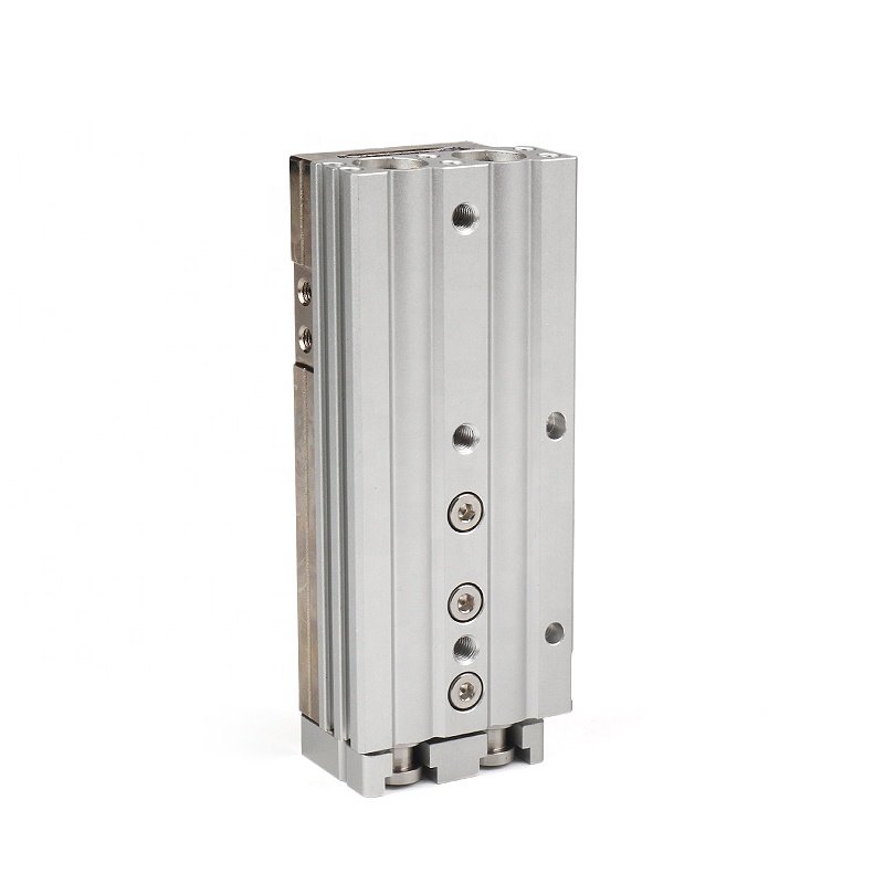 Factory Outlet Pneumatic Slide Cylinder SMC Type MXQ Series Air Slide Table Cylinder