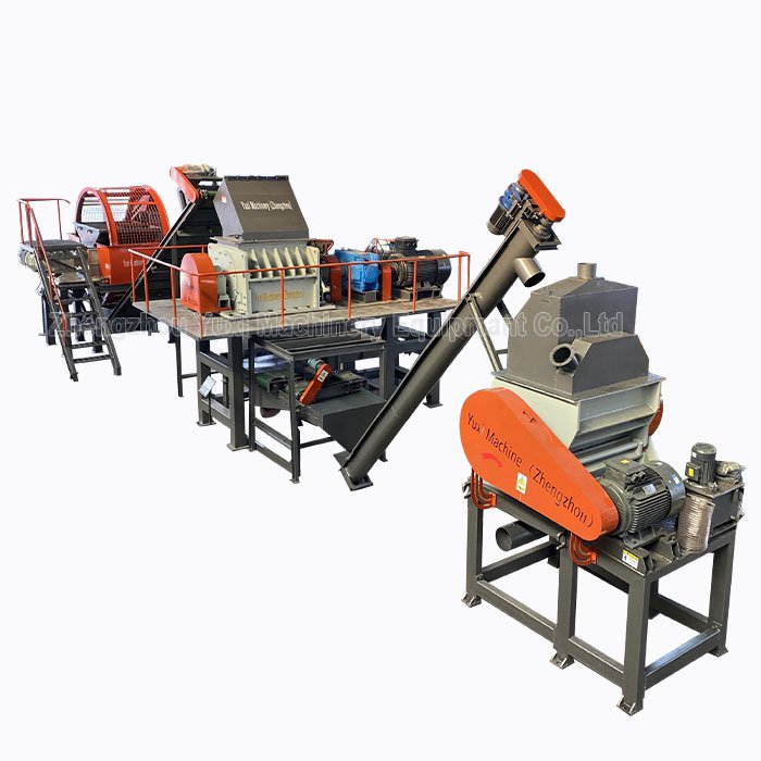 5 Ton Fully Automatic Waste Rubber Recycle /used Tyre Recycling Plant/ Waste Tire Recycling to Rubber Powder