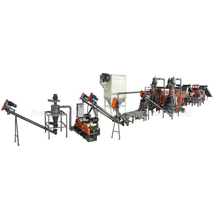 5 Ton Fully Automatic Waste Rubber Recycle /used Tyre Recycling Plant/ Waste Tire Recycling to Rubber Powder