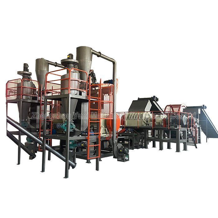 5 Ton Fully Automatic Waste Rubber Recycle /used Tyre Recycling Plant/ Waste Tire Recycling to Rubber Powder