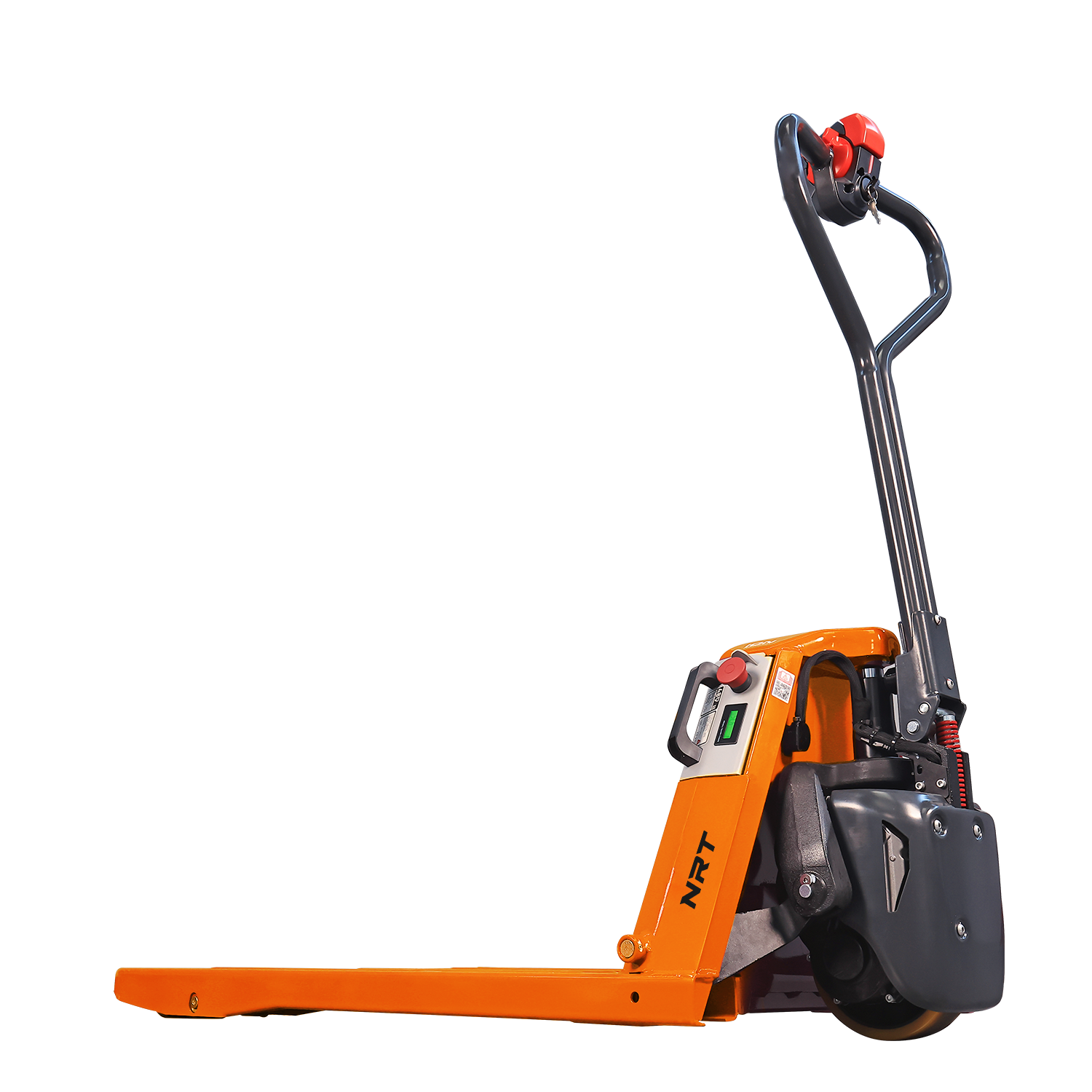 NRT Leading Brand New Lithium Battery 6s Quick Change Small 300mm Body 1500KG 2000KG Strong Power Electric Pallet Truck