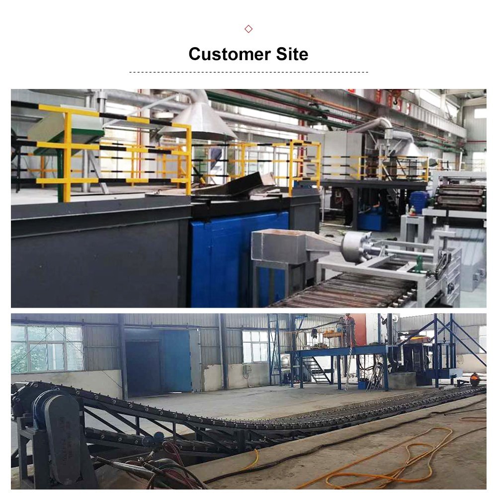 Industrial Furnace Aluminium Ingot Making Conveyor Automatic Casting Machine Production Line