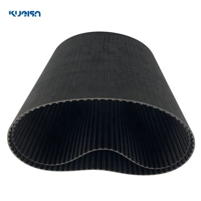 Kueisn Professional production tensile strength H rubber synchronous timing belt