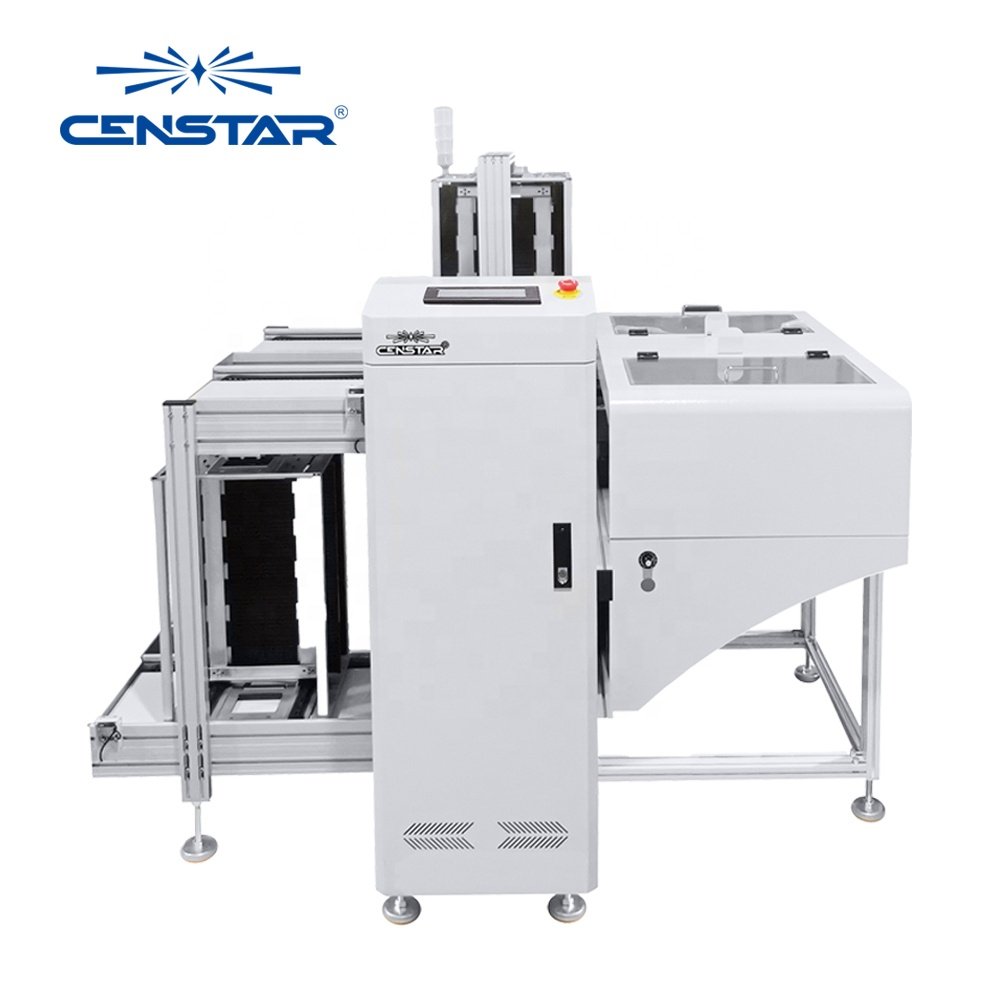 Factory Price Automatic PCB Single Magazine Unloader With Adjustable Speed for SMT Production Line PCBA Magazine Loader Unloader