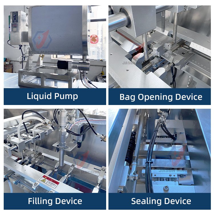 Automatic Liquid Shower Gel Doypack Packaging Machine for Stand up Pouch Body Lotion Cream Packaging Machine