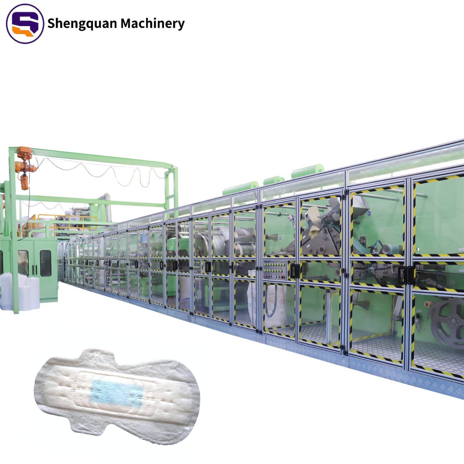 High-Precision Servo Control Feminine Hygiene Equipment - Low Noise & High Production Capacity