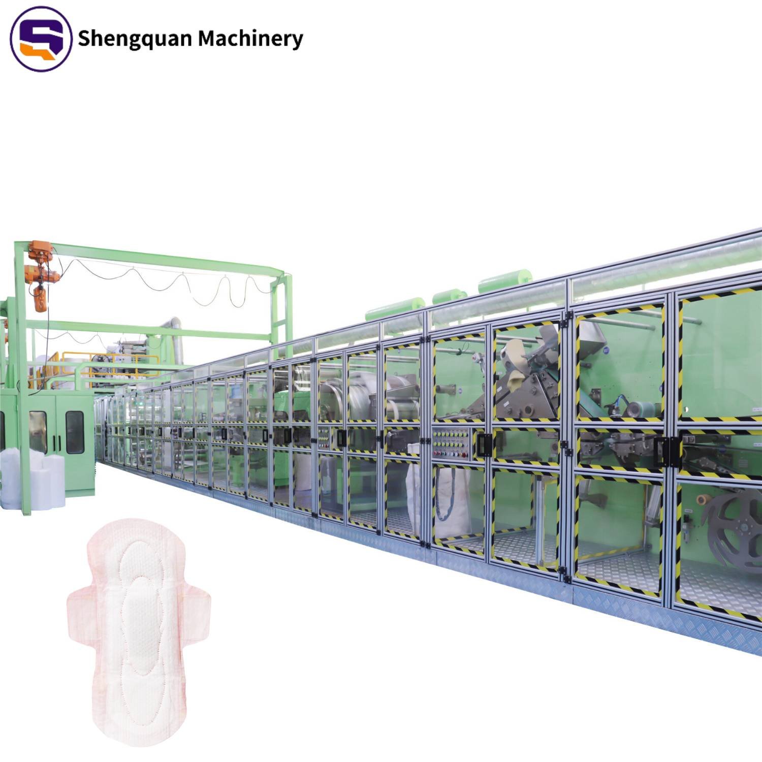 High-Precision Servo Control Feminine Hygiene Equipment - Low Noise & High Production Capacity