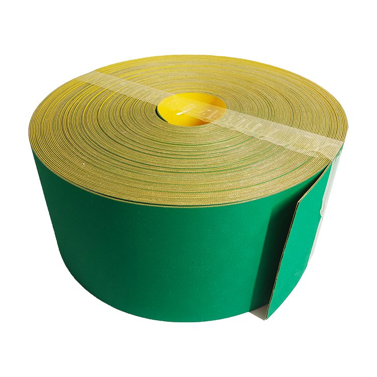 2.6mm Flat Belt Yellow And Green Polyamide Nylon Belt Endless Transmission Belt For Textile Industry