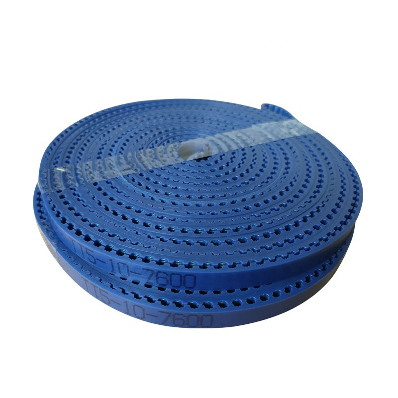 TT5 PU open ended Blue Color Transmission Timing Toothed Belt Circular Knitting Machine