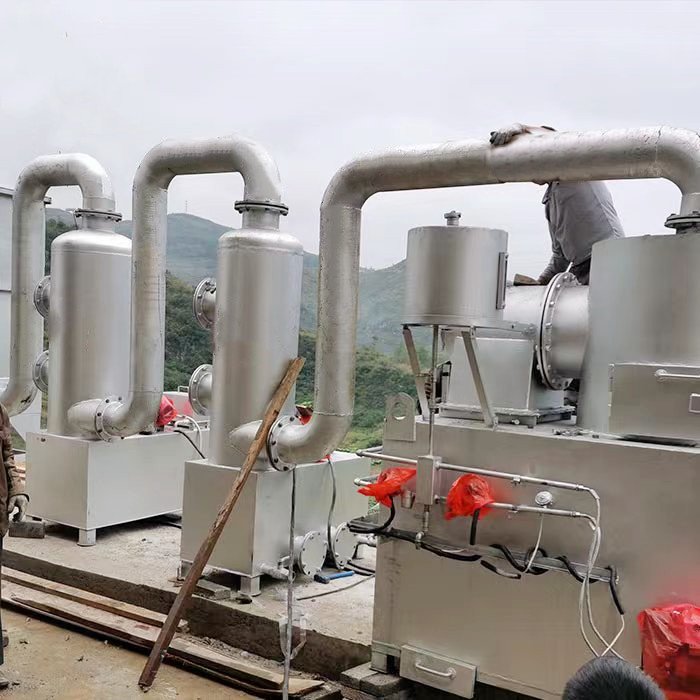 Customized Color Feature 99 % High Purity Building Material Shops Medical Waste Incinerator