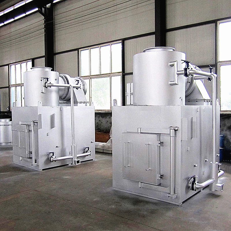 Customized Color Feature 99 % High Purity Building Material Shops Medical Waste Incinerator