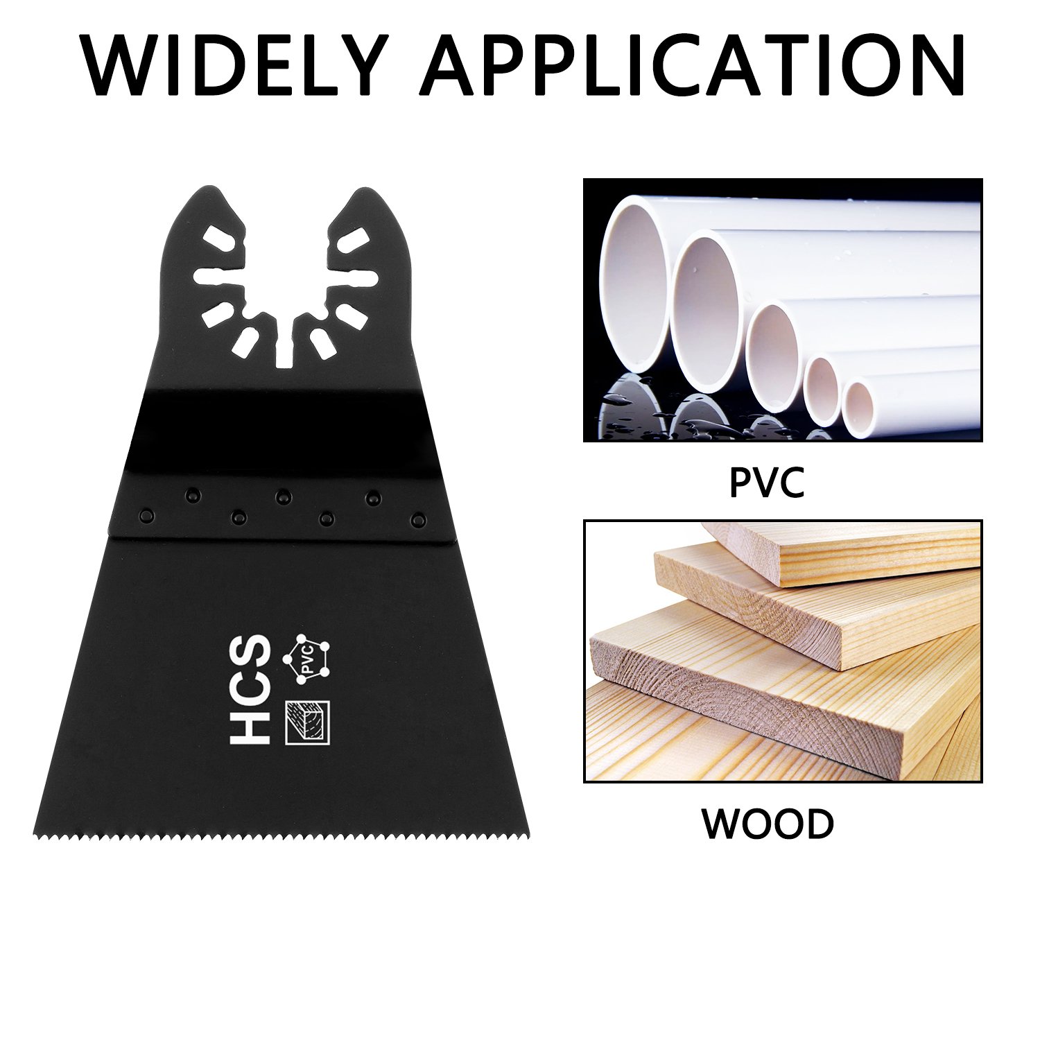 Professional Oscillating Tool Blades Quick Change 69mm HCS Wood PVC Cutting Multi Tool Blades Power Tool Accessories