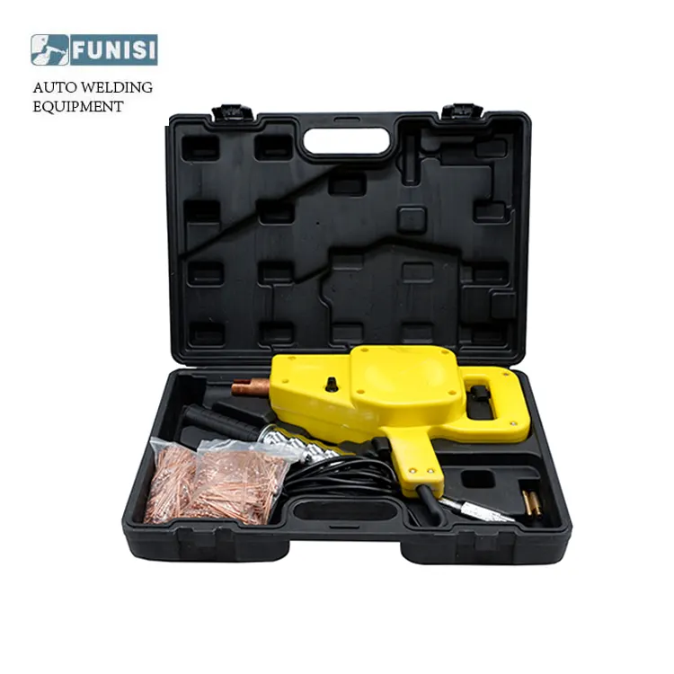 FUNISI High-quality Car Dent Repair Puller Mini Spot Welder Portable Spot Welding Machine 5500