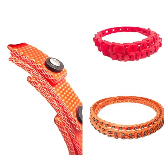 Adjustable Drive Link V-Belt Poly Vinyl Chloride Type A/B/C/D Link V-Belts PVC v-belts with nut