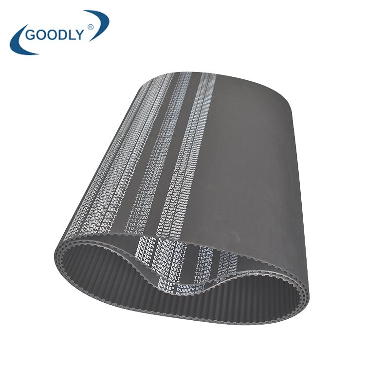 industrial machine timing belt conveyor compact T10 920 toothed belt conveyor timing belt