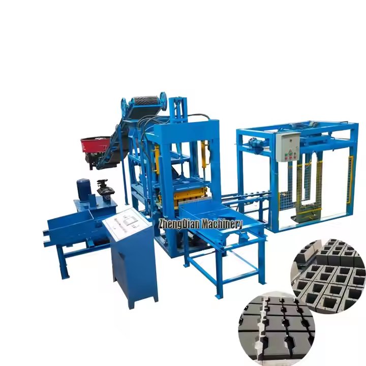 QT3-15 Auto Brick Machine for Bangladesh /Interlocking Brick Block Machine in Kenya