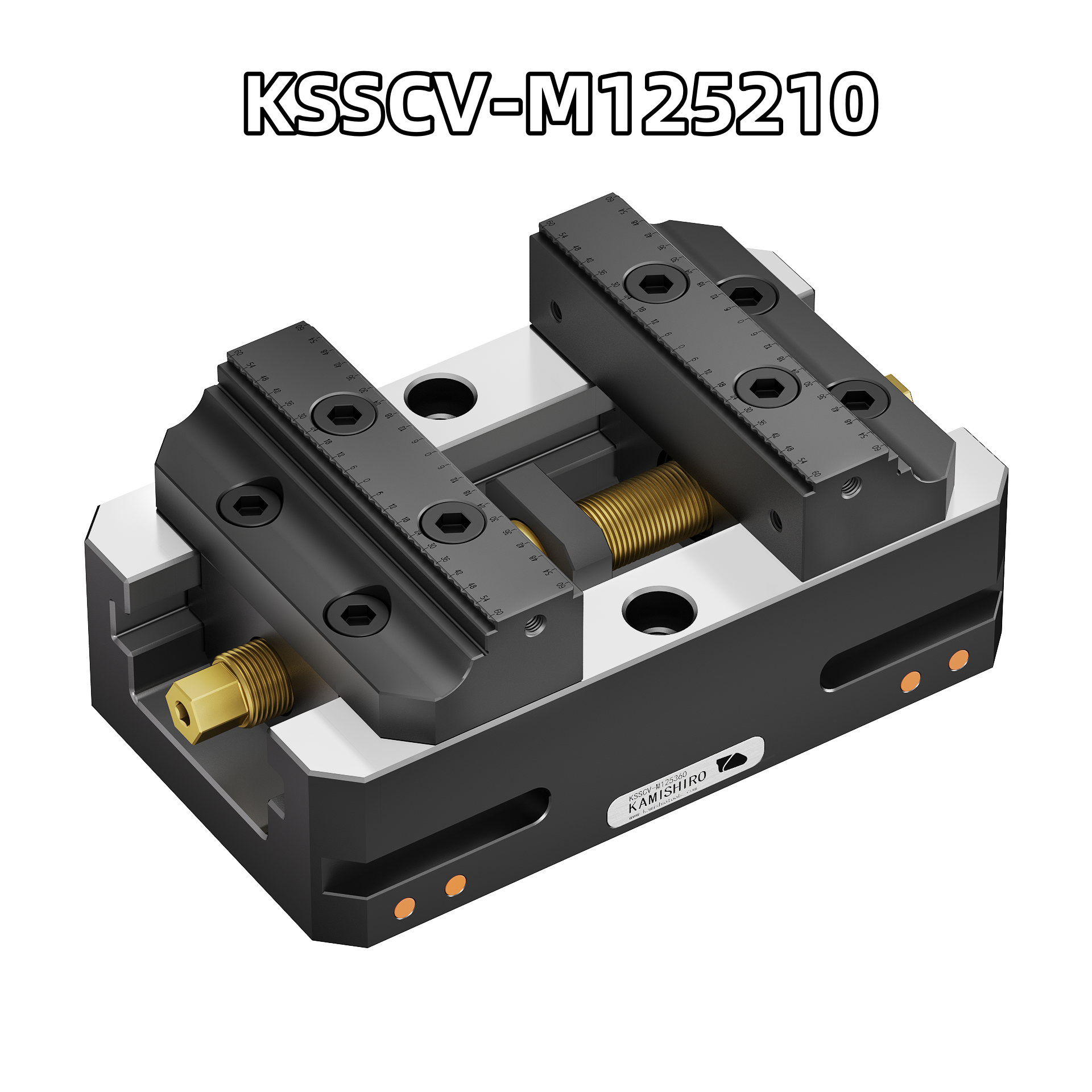 Lang Vise Makro Grip 5thaxis Cnc Tools Self-Centering Vise 125mm for Rotary Table Milling Machine Precision CNC Vice Kamishiro