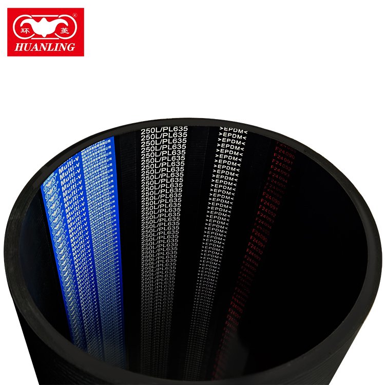 Wholesale Price Auto PK Belt Durable Rubber Transmission Belts Customized Ribbed Timing Belt
