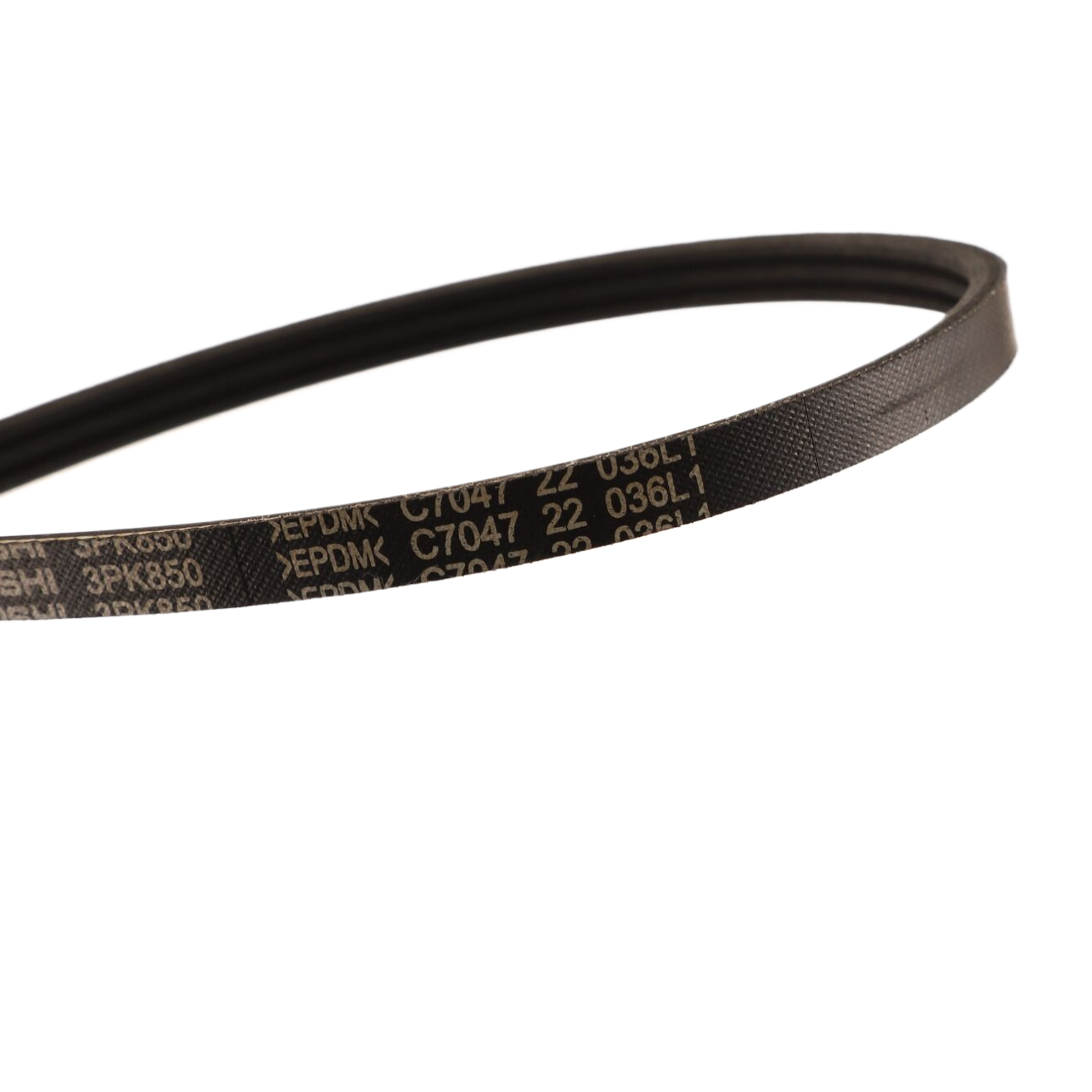 Automotive transmission rubber transmission rib PK with engine multi-bearing seat belt 3PK850