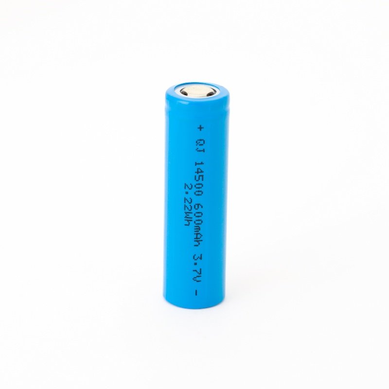 Wholesale 14500 3.7V 600mAh Recycle Cyclic Charging Rechargeable Cylindrical Digital Lithium Li-Ion Batteries Battery Cells