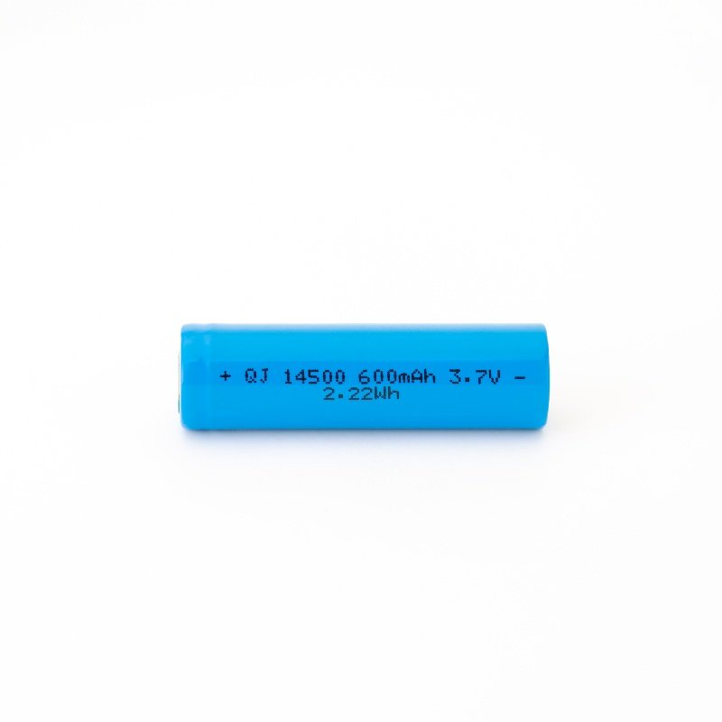 Wholesale 14500 3.7V 600mAh Recycle Cyclic Charging Rechargeable Cylindrical Digital Lithium Li-Ion Batteries Battery Cells
