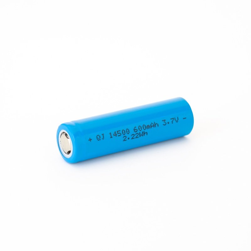 Wholesale 14500 3.7V 600mAh Recycle Cyclic Charging Rechargeable Cylindrical Digital Lithium Li-Ion Batteries Battery Cells