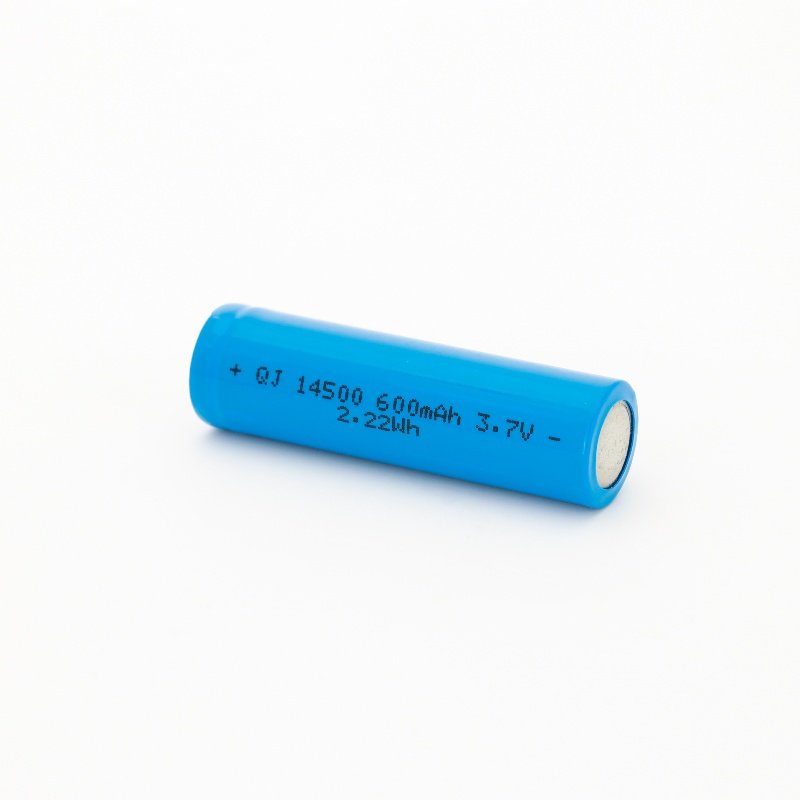 Wholesale 14500 3.7V 600mAh Recycle Cyclic Charging Rechargeable Cylindrical Digital Lithium Li-Ion Batteries Battery Cells