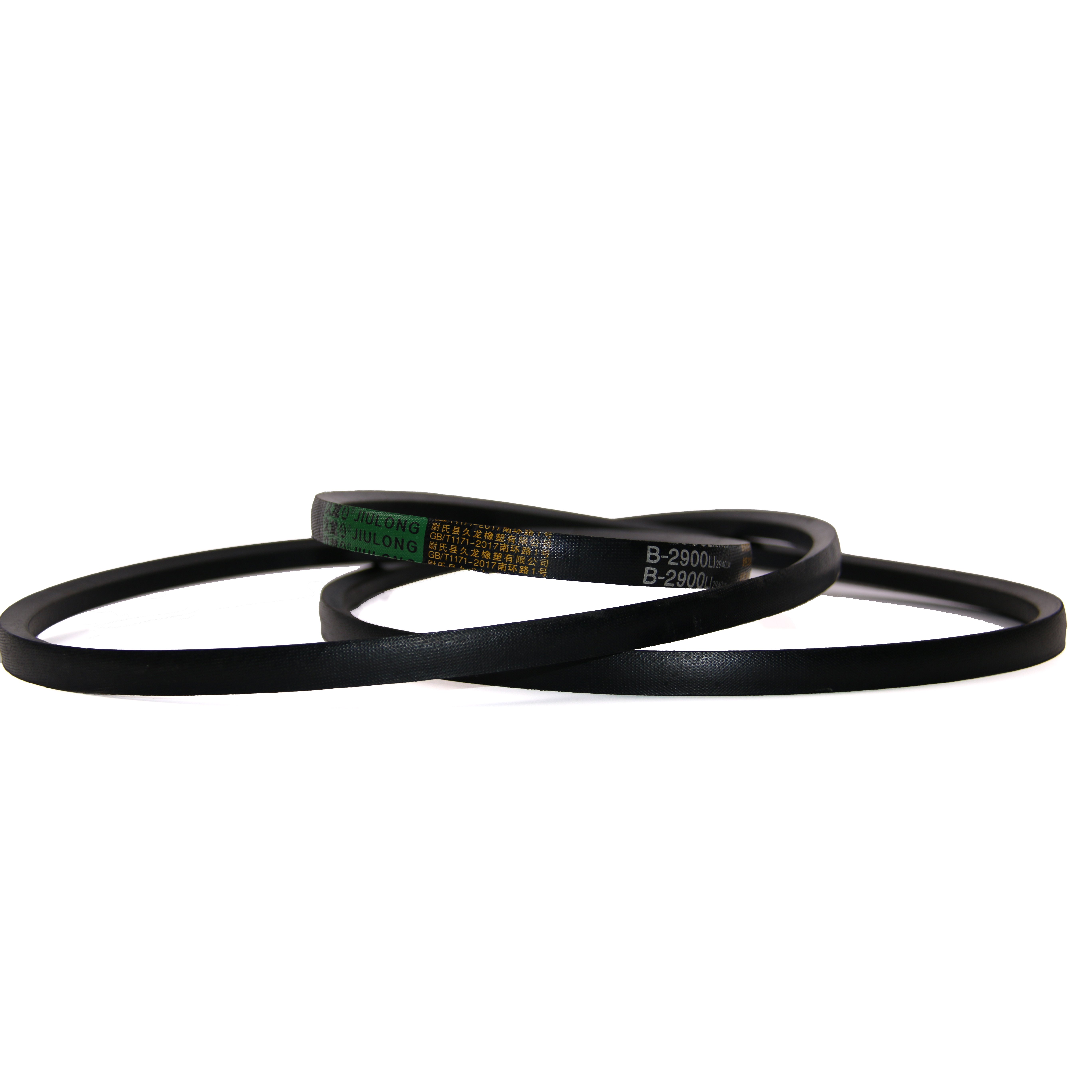 China factory JIULONG-B-2900 Rubber V Belt Famous Products Rubber wrapped V-Belts