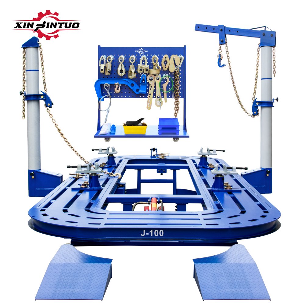Xinjintuo Auto Chassis Pulling Machine Car Body Puller Auto Frame Straightening Machine for Vehicle Collision Repair for Sale