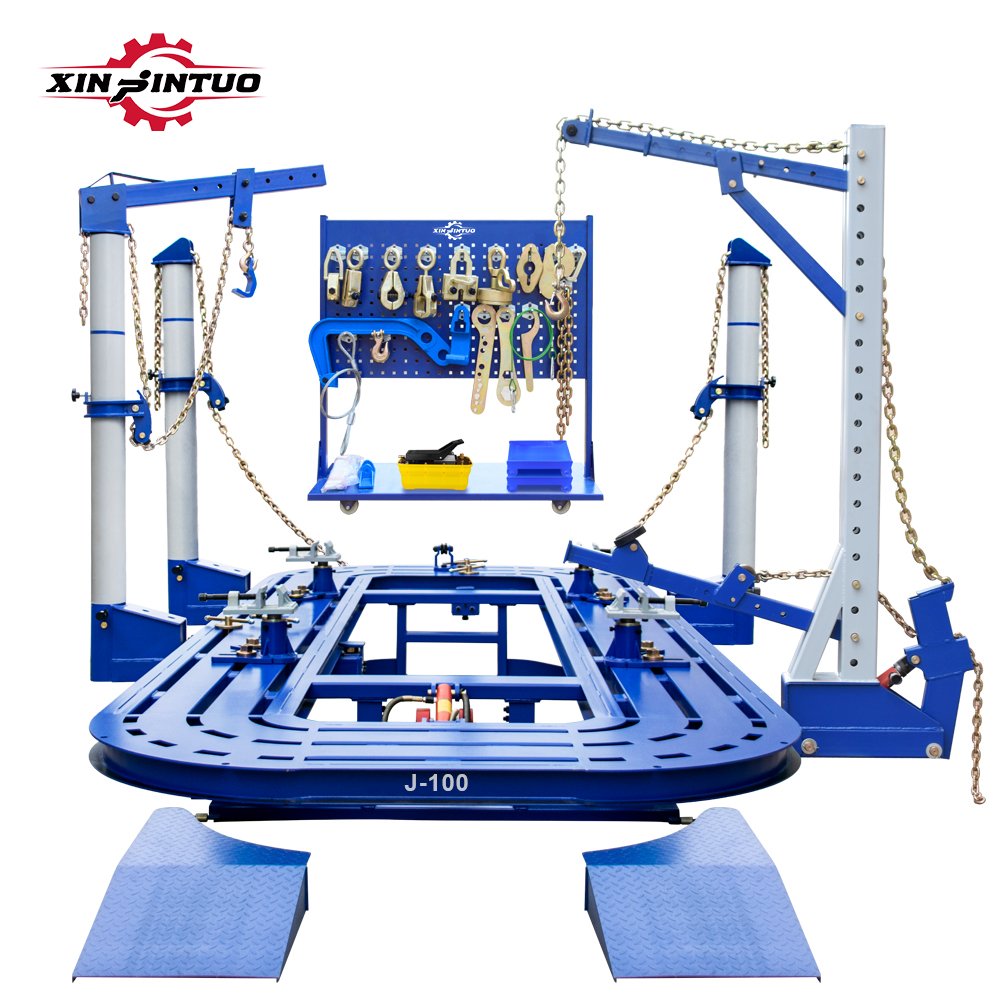 Xinjintuo Auto Chassis Pulling Machine Car Body Puller Auto Frame Straightening Machine for Vehicle Collision Repair for Sale